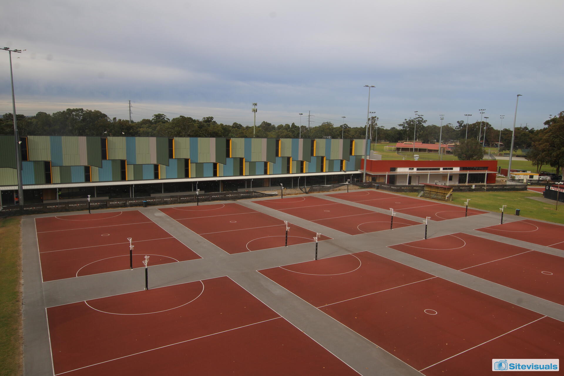 Timelapse photo of Langford Indoor Sports Centre