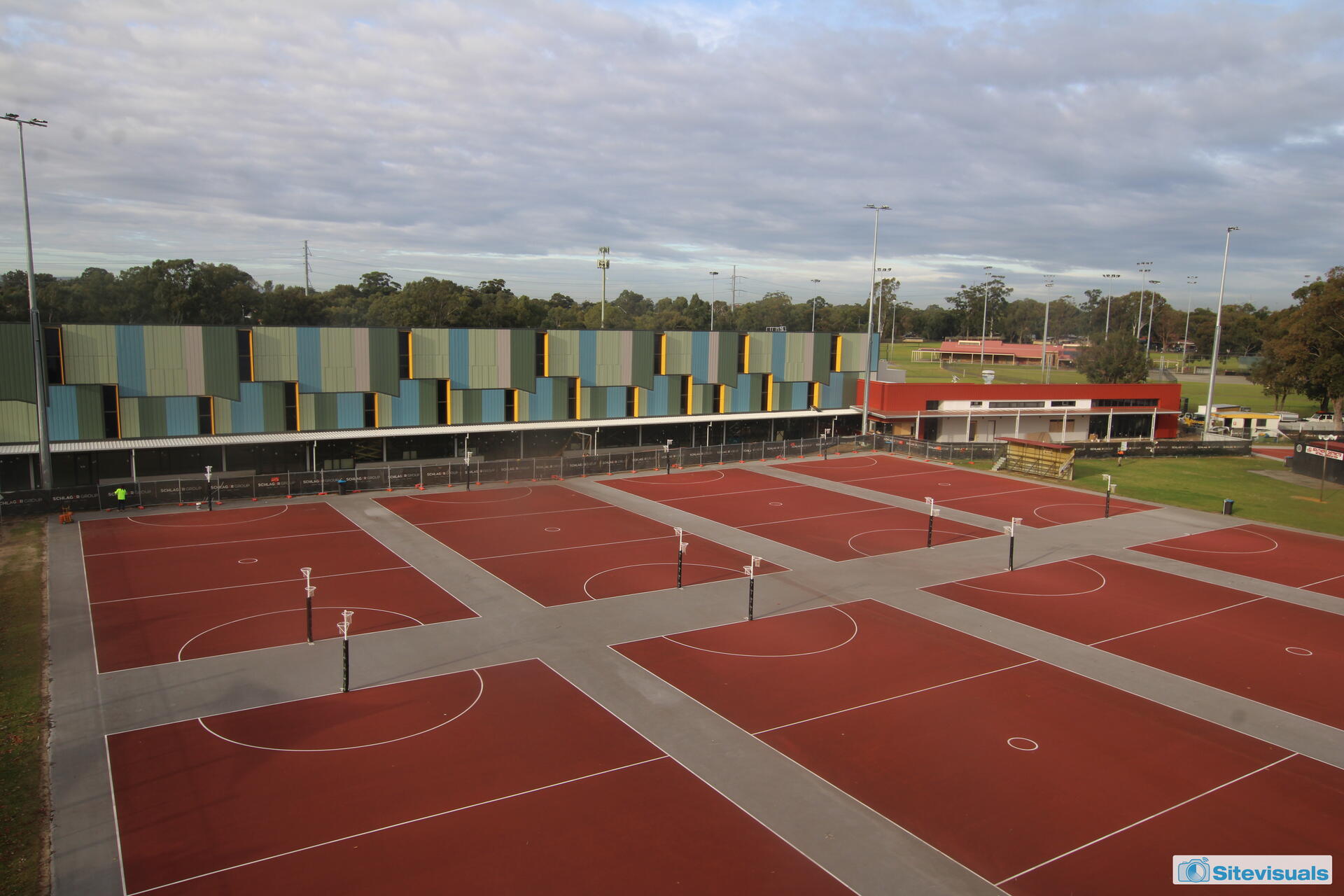 Timelapse photo of Langford Indoor Sports Centre