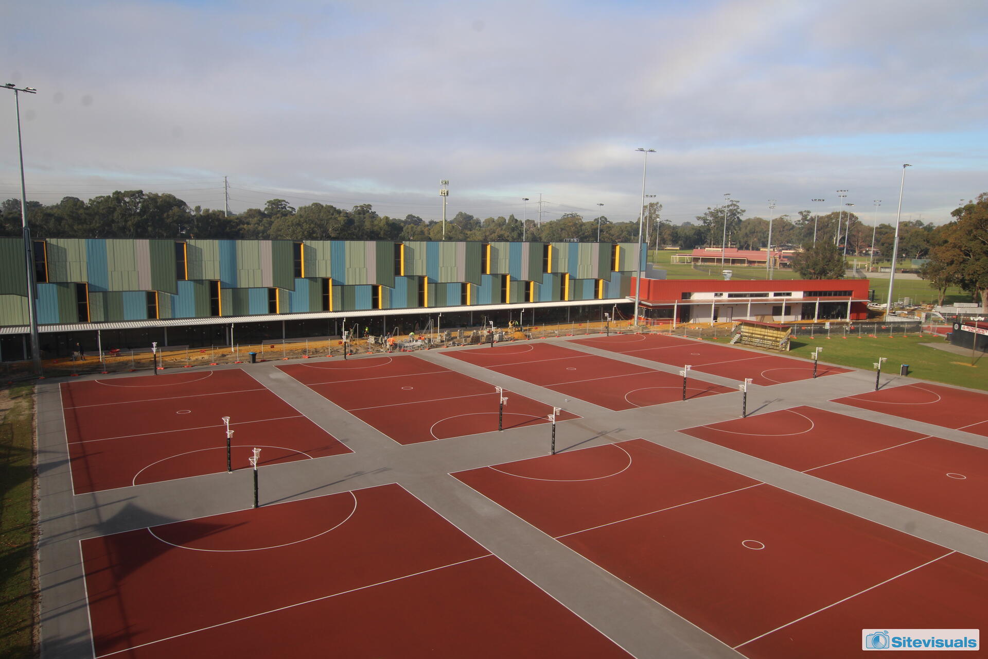 Timelapse photo of Langford Indoor Sports Centre